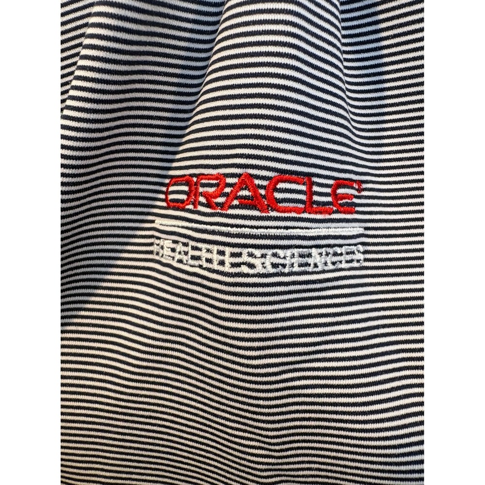 Peter Millar Perth Stripe Performance Pullover Qu… - image 5